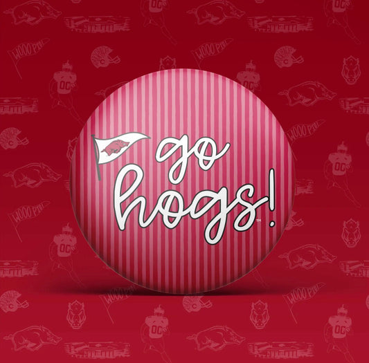 GO HOGS PINSTRIPE PIN