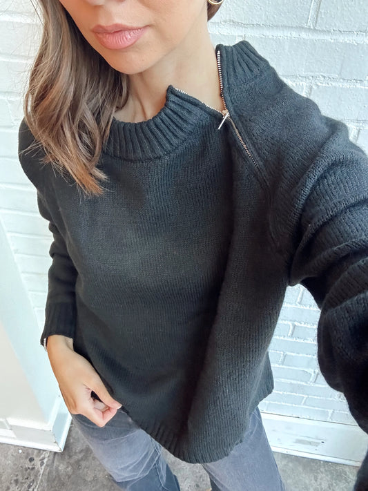 ZIP IT SWEATER
