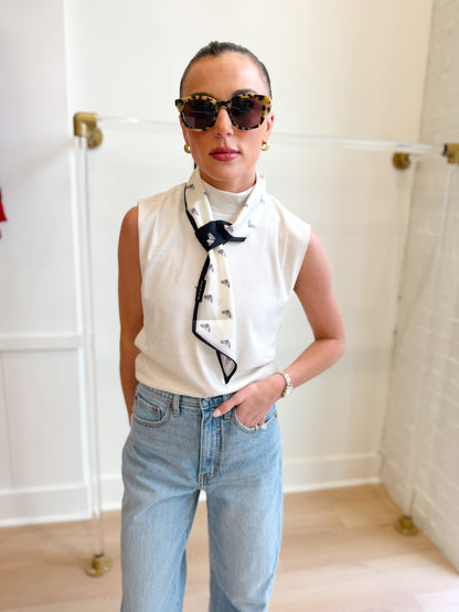 JORDY SLEEVELESS TURTLENECK