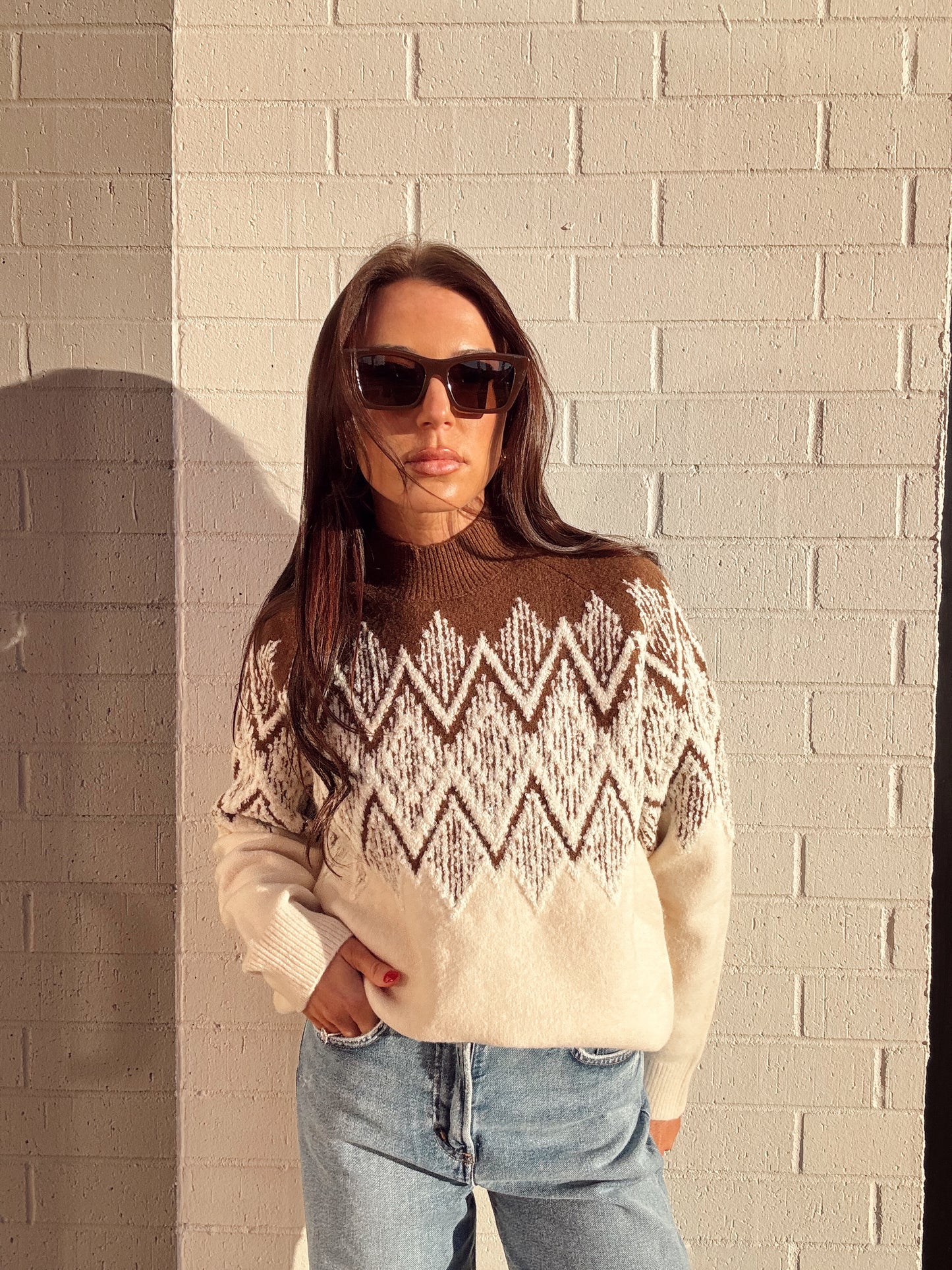 SIREN JACQUARD SWEATEE