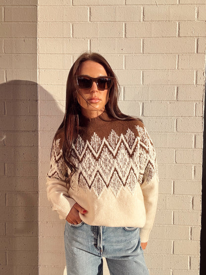 SIREN JACQUARD SWEATEE