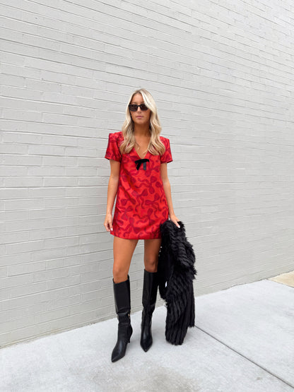 JEANETTE DRESS - BOW WHAT FUN