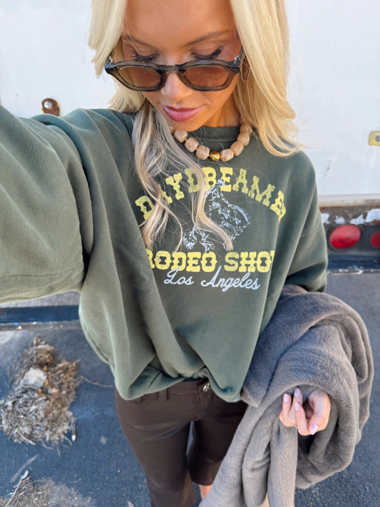 DAY DREAMER RODEO SHOW OVERSIZED SWEATSHIRT