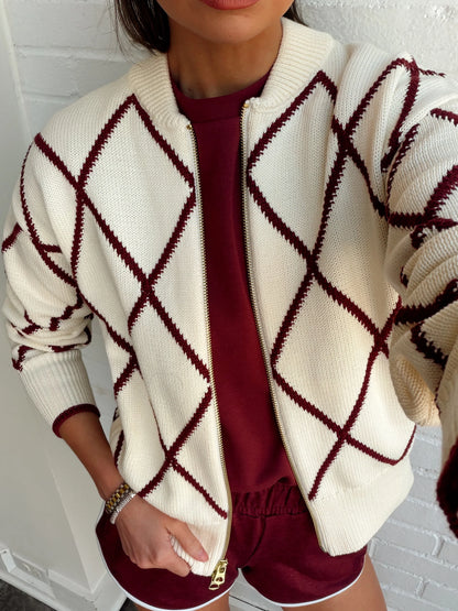 NILE DIAMOND KNIT JACKET