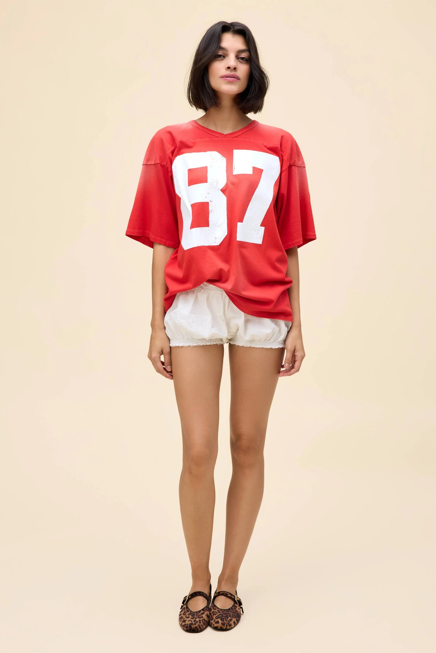 87 OVERSIZED JERSEY TEE