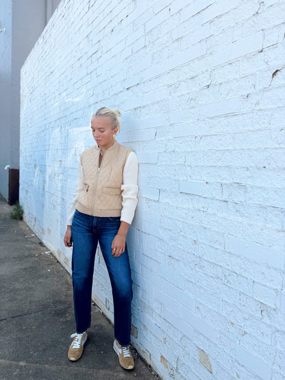 HUDSON NYLON SWEATER SLV JACKET