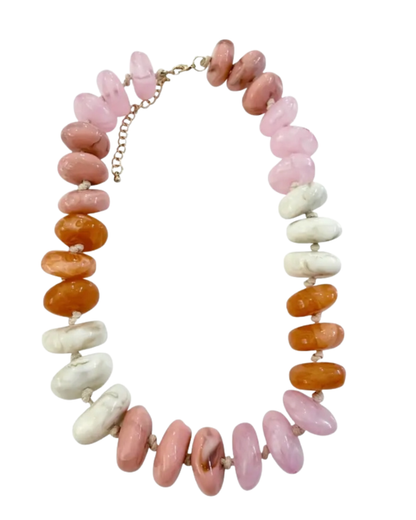 DELRAY CHUNKY BEADED NECKLACE