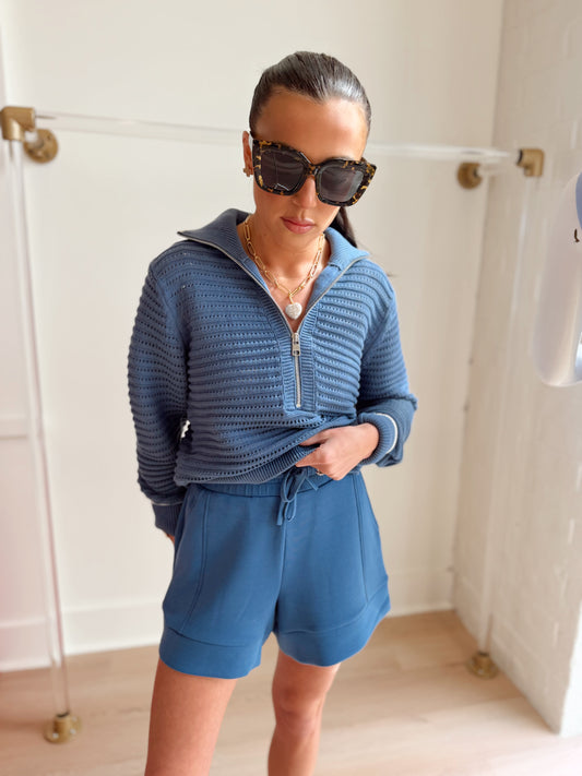 MORWENNA HALF ZIP KNIT