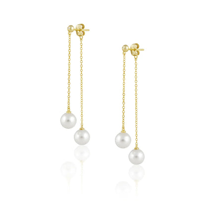 XANA DOUBLE PEARL DANGLE