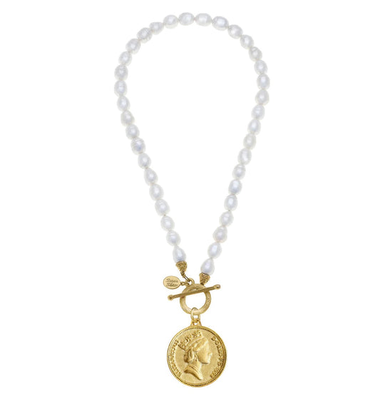 QUEEN ELIZABETH COIN NECKLACE