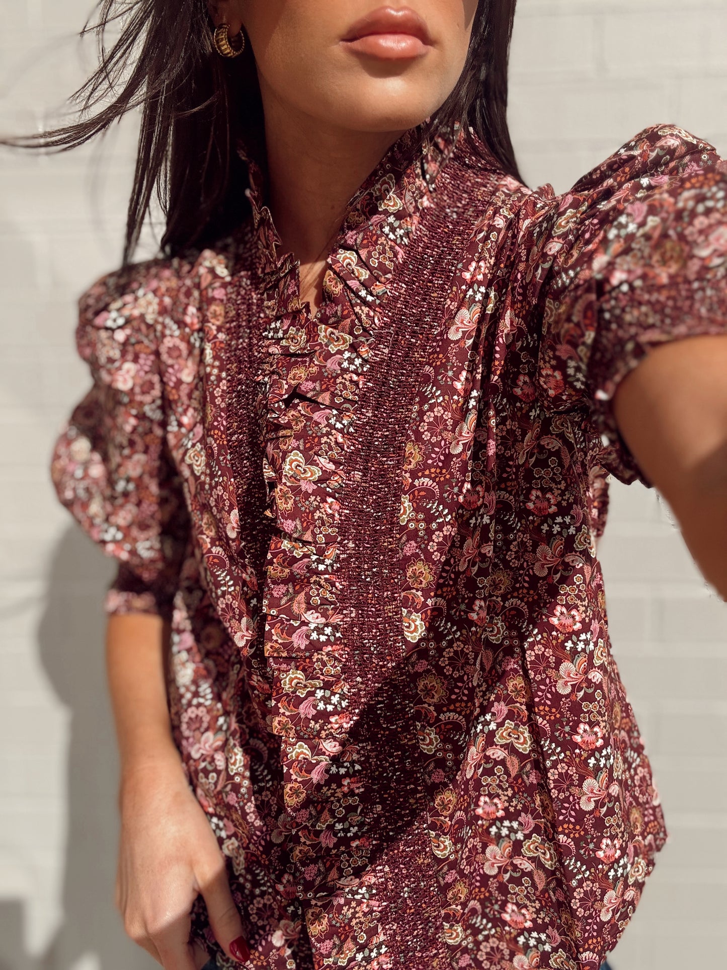 ZURI SHORT SLEEVE TOP