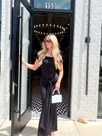 WINONA WRAP MAXI DRESS