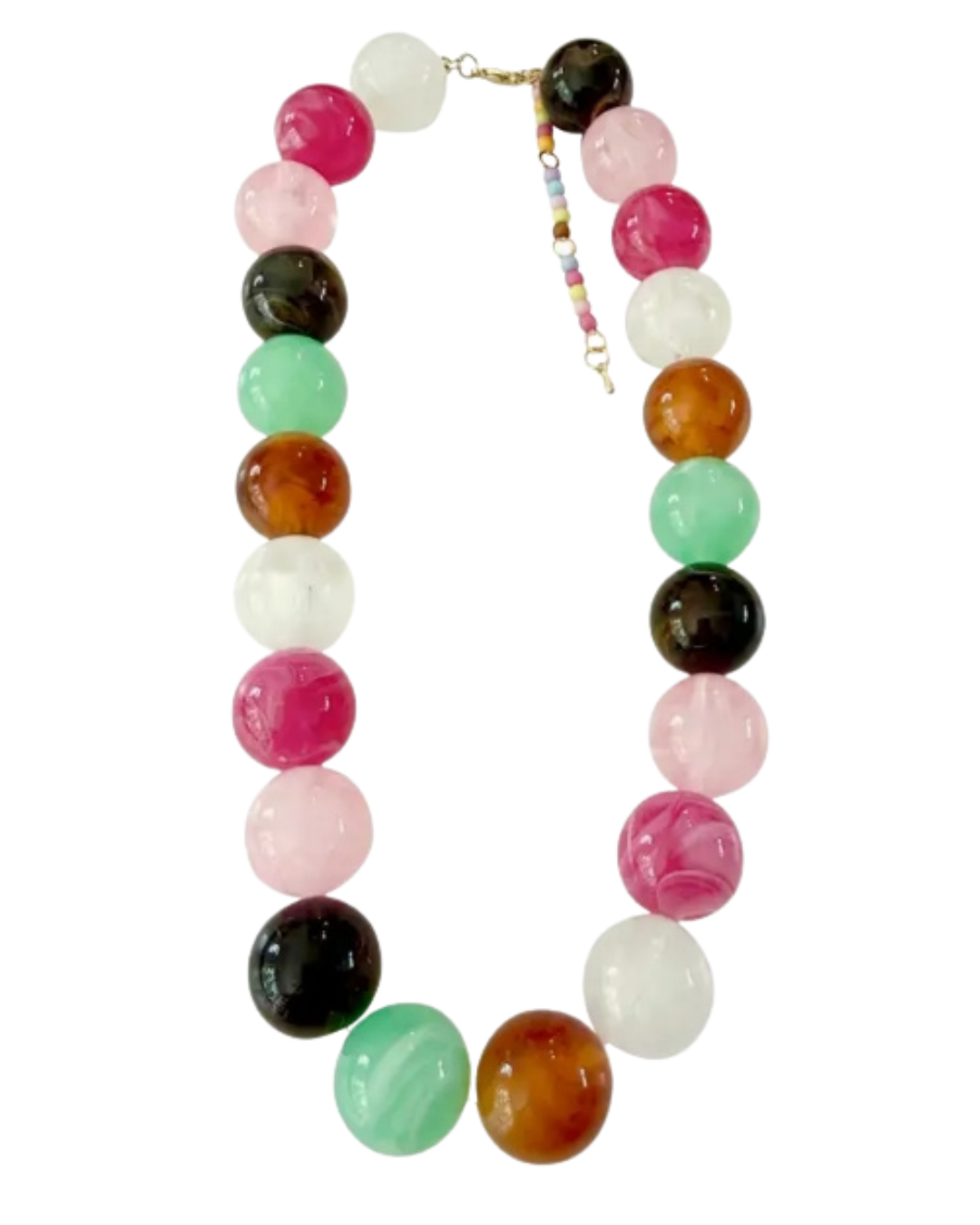CELIA CHUNKY BEADED NECKLACE