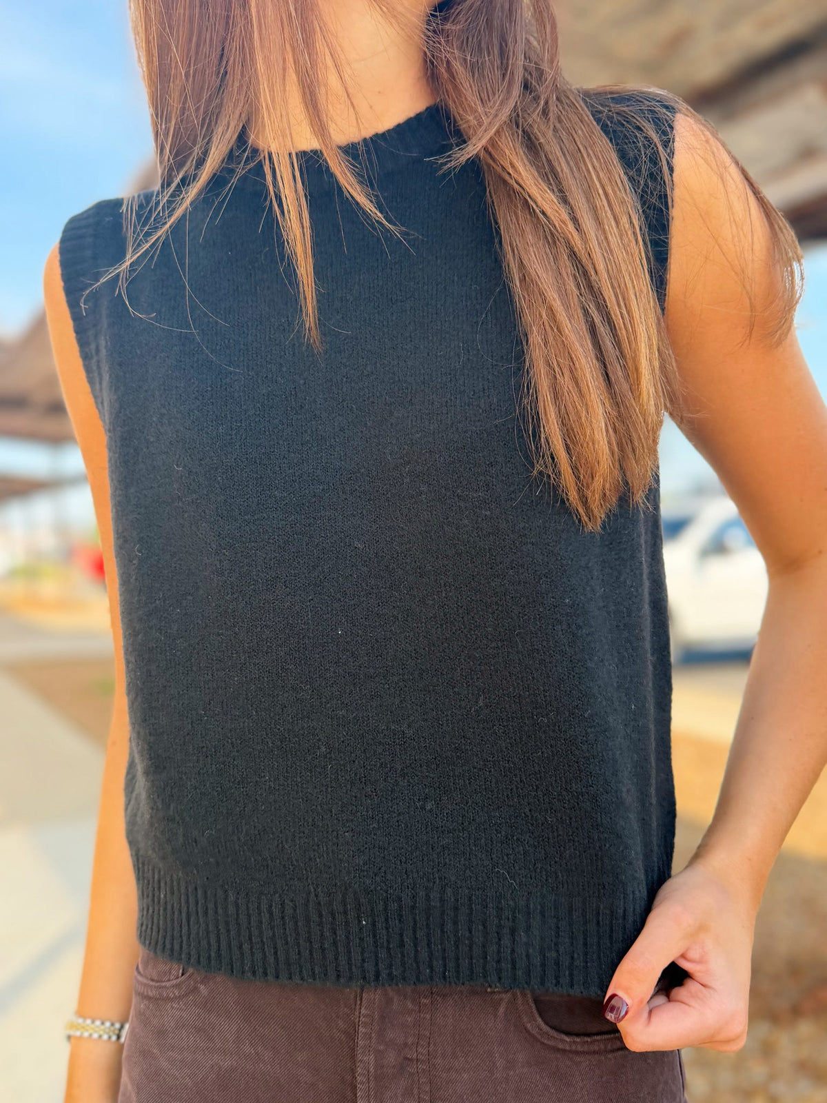 ROSA ESSENTIAL SWEATER VEST
