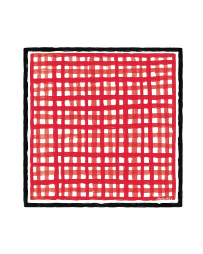 TAILGATE CHECK SCARF SQUARE