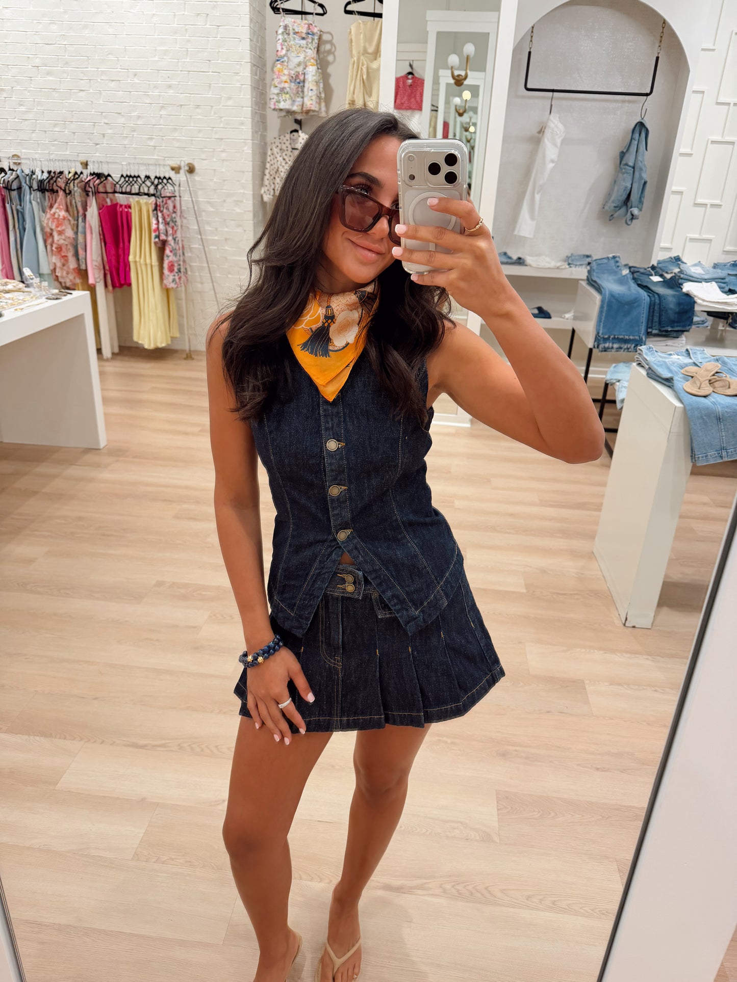 OUT AND ABOUT TOP