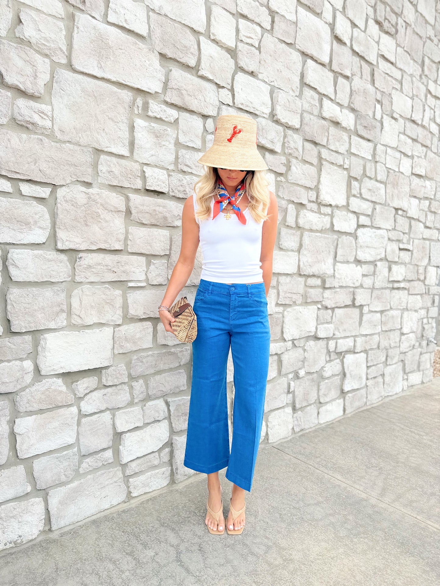 ANNABELLE CROP WIDE LEG