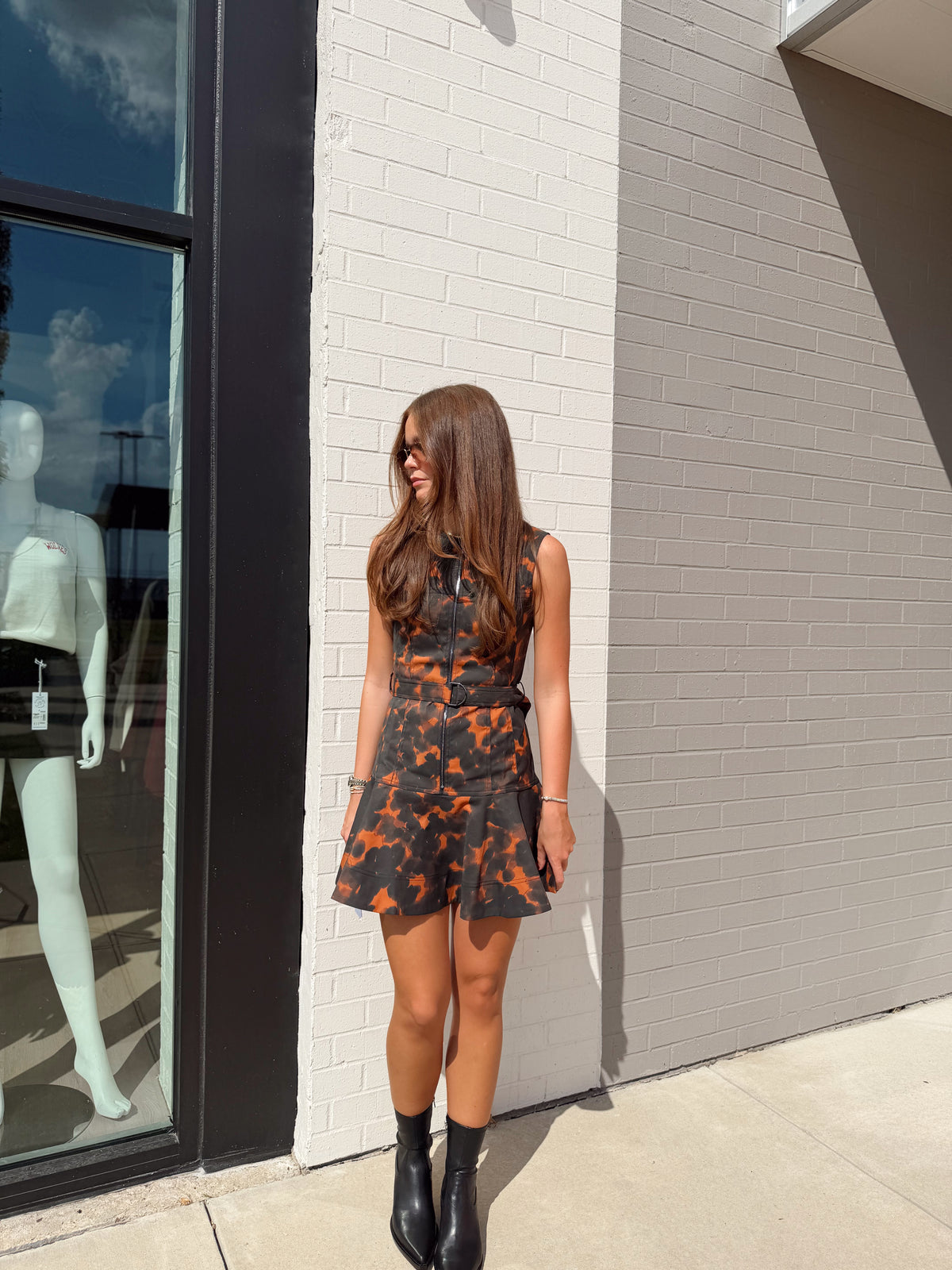 SAIN PRINT MINI DRESS