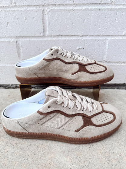 MULE LEATHER SNEAKERS
