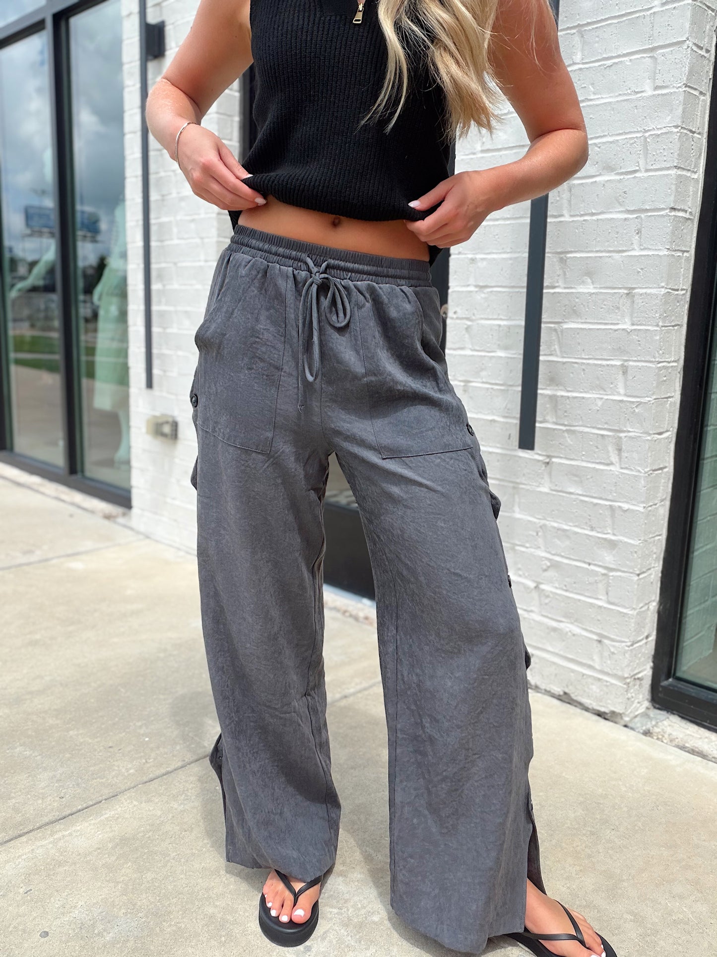 RHEA BUTTON PANTS