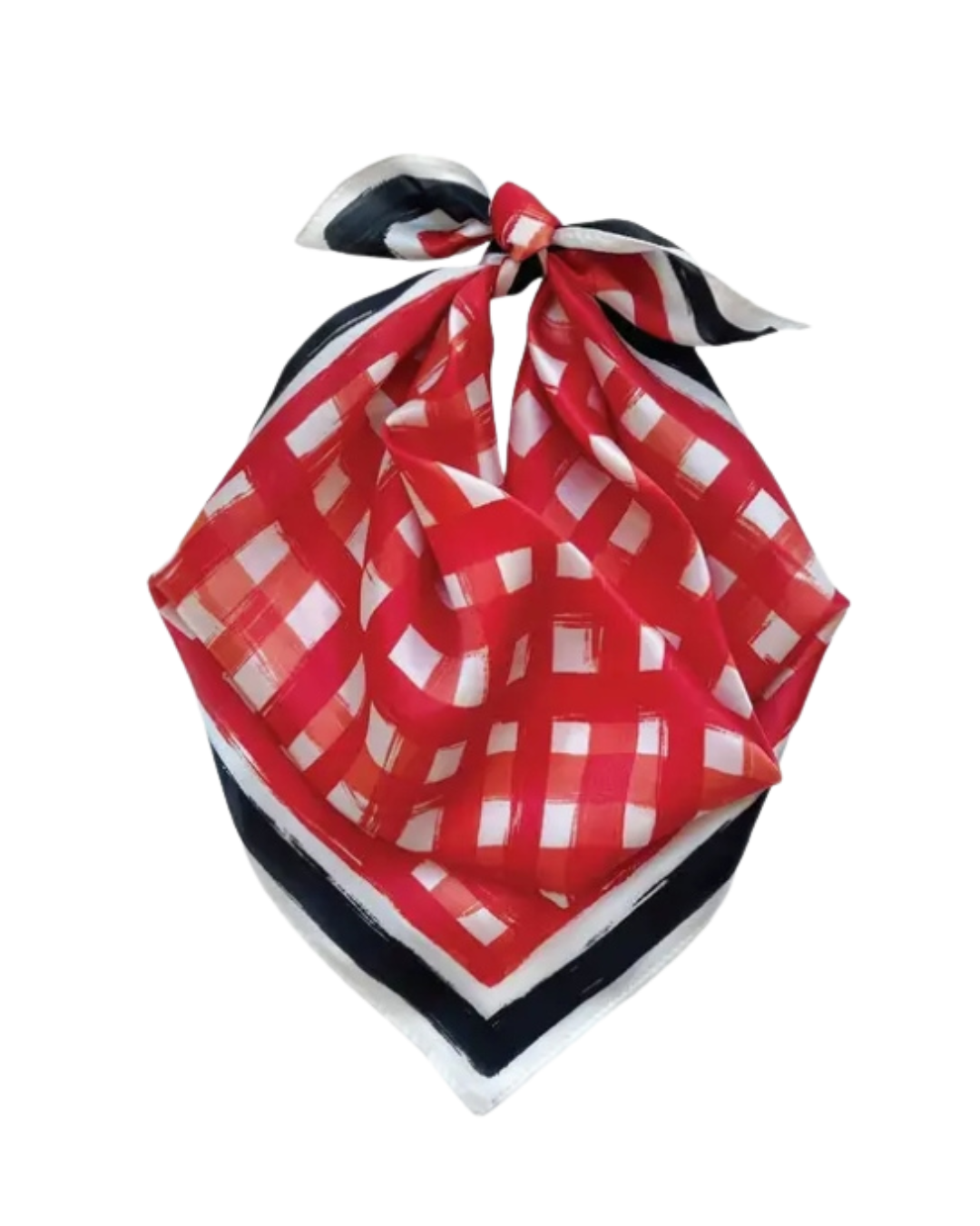TAILGATE CHECK SCARF SQUARE