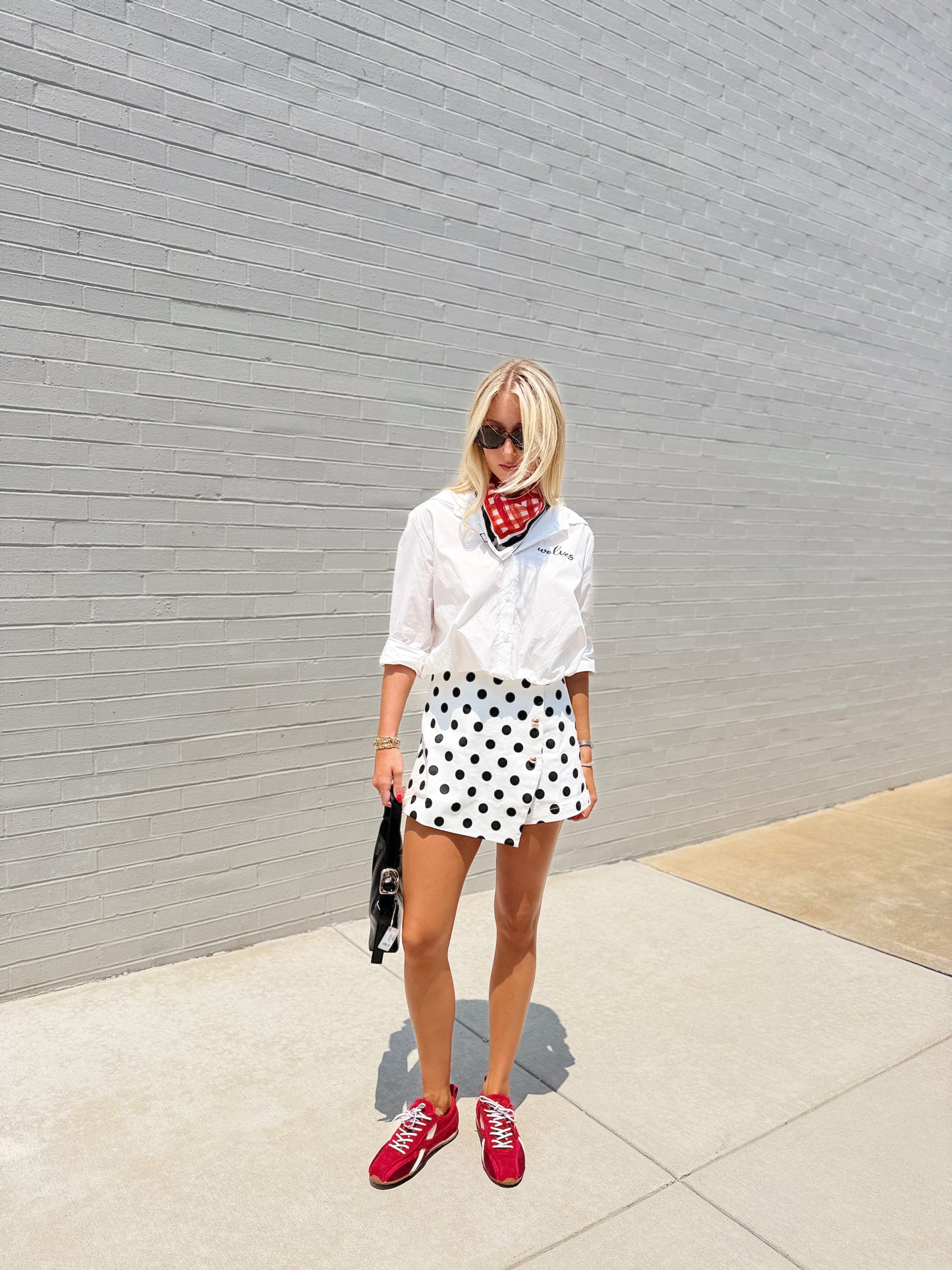 POLKA DOT SKORT