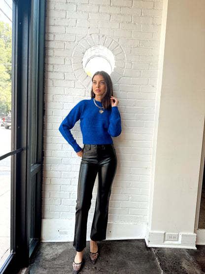 ALLY HIGH RISE ANKLE BOOT- ONYX