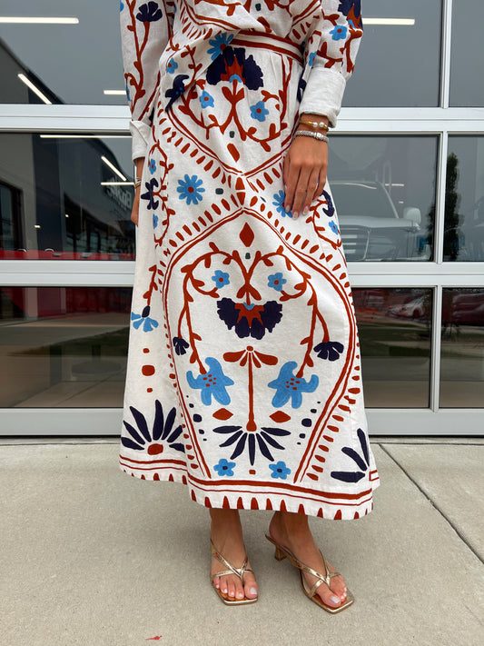 JULIET ANKLE SKIRT