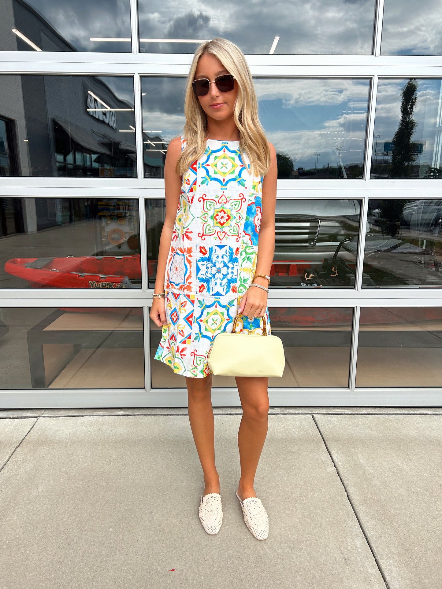 CATANIA SHIFT DRESS