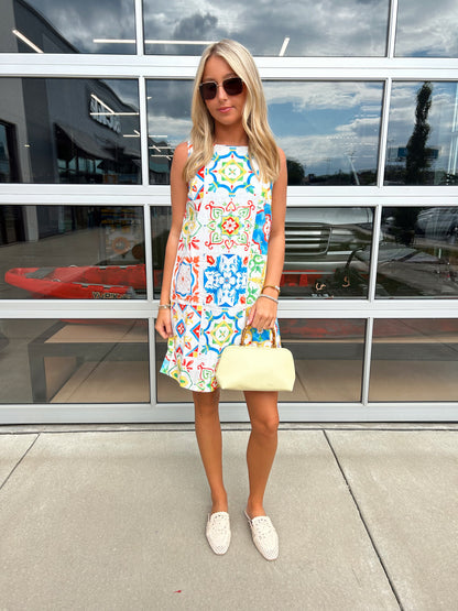 CATANIA SHIFT DRESS