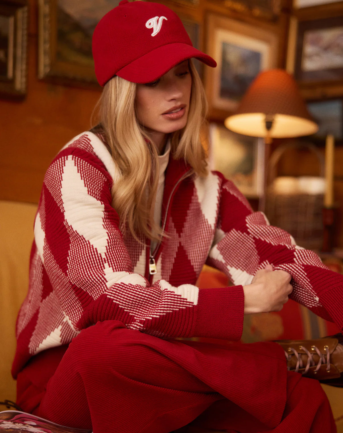 KARINA JACQUARD KNIT JACKET