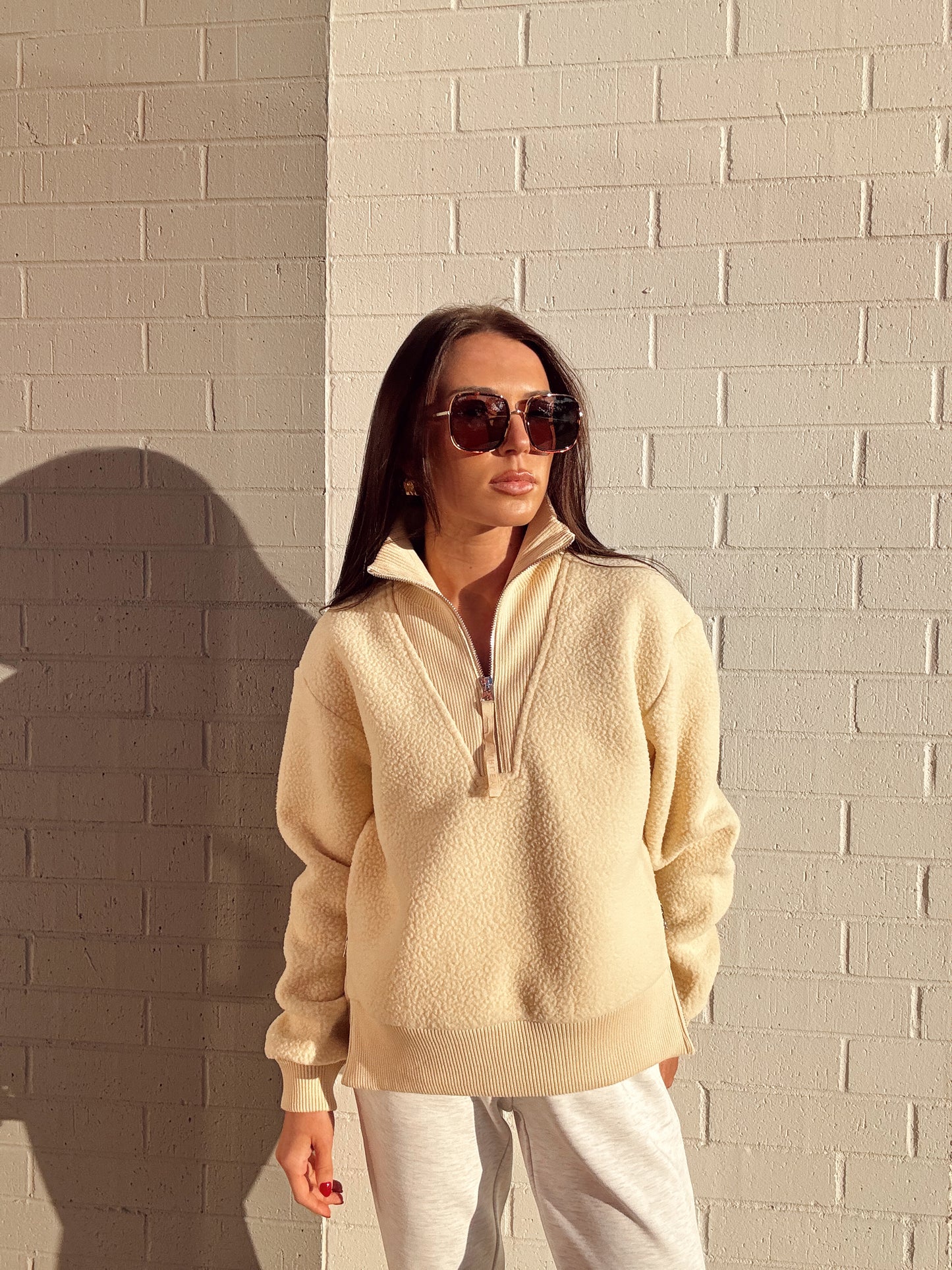 JAYLIN HALF ZIP FLEECE