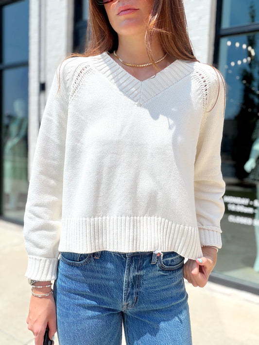 STRATTON VNECK SWEATER