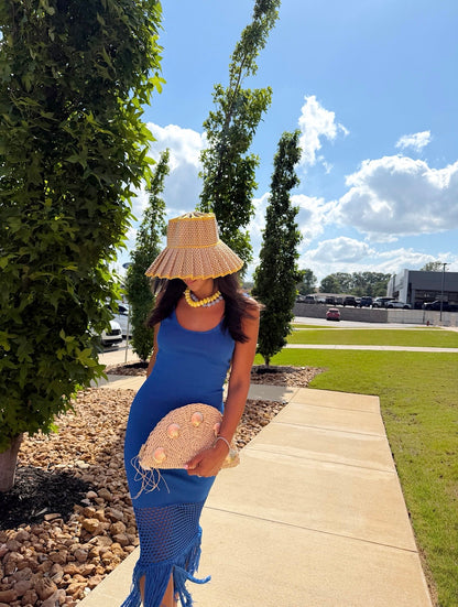 CLAUDIA FRINGE DRESS