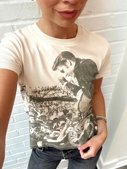 SUN RECORDS X ELVIS IN CONCERT TEE