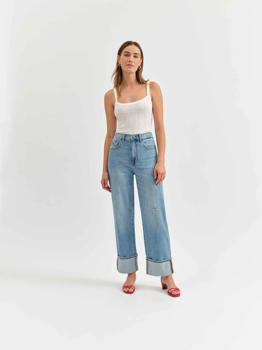 EASTSIDE HIGH RISE LOOSE- BE MINE VINTAGE