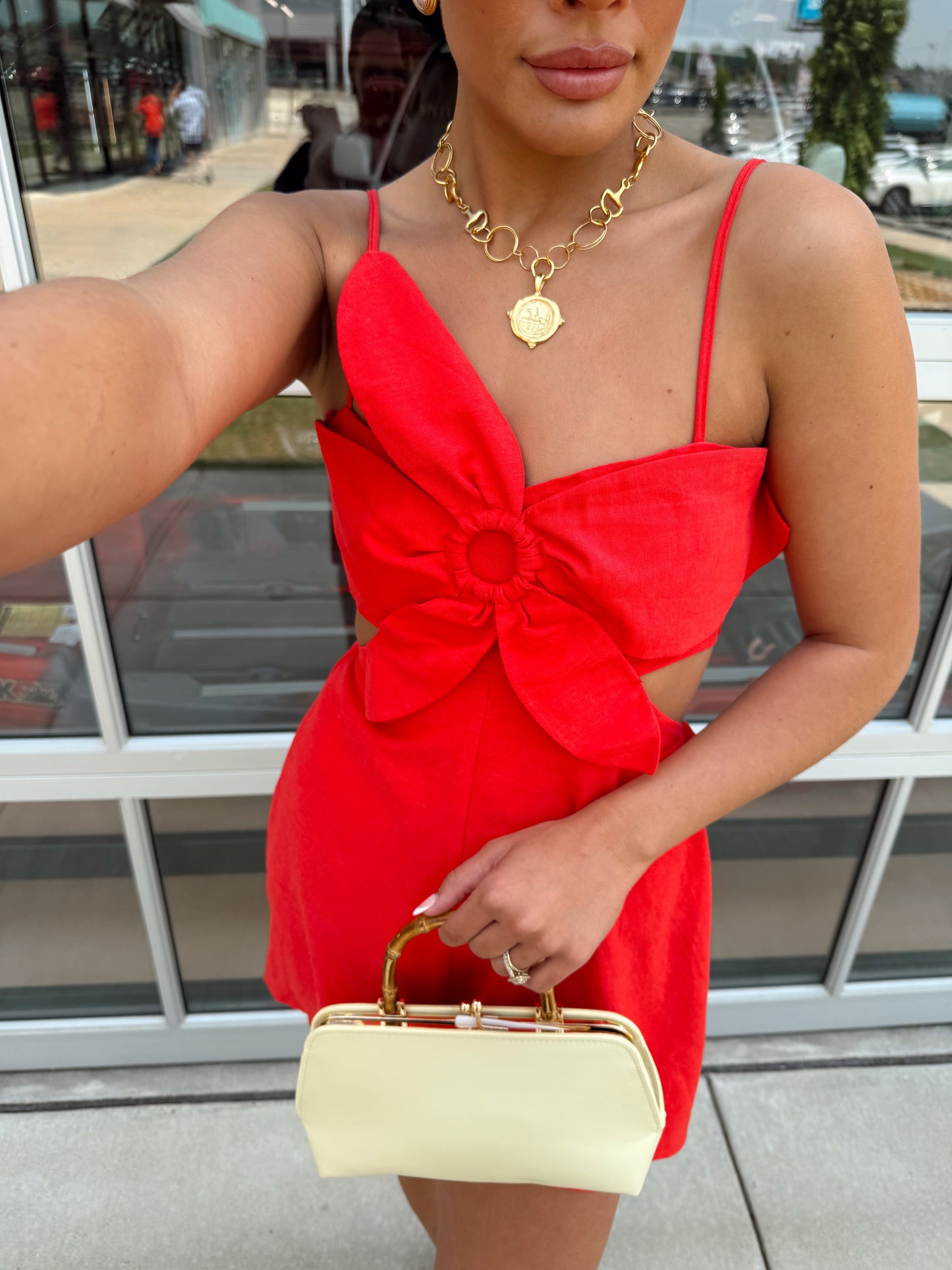 LINEN FLOWER TOP SLEEVELESS JUMPSUIT