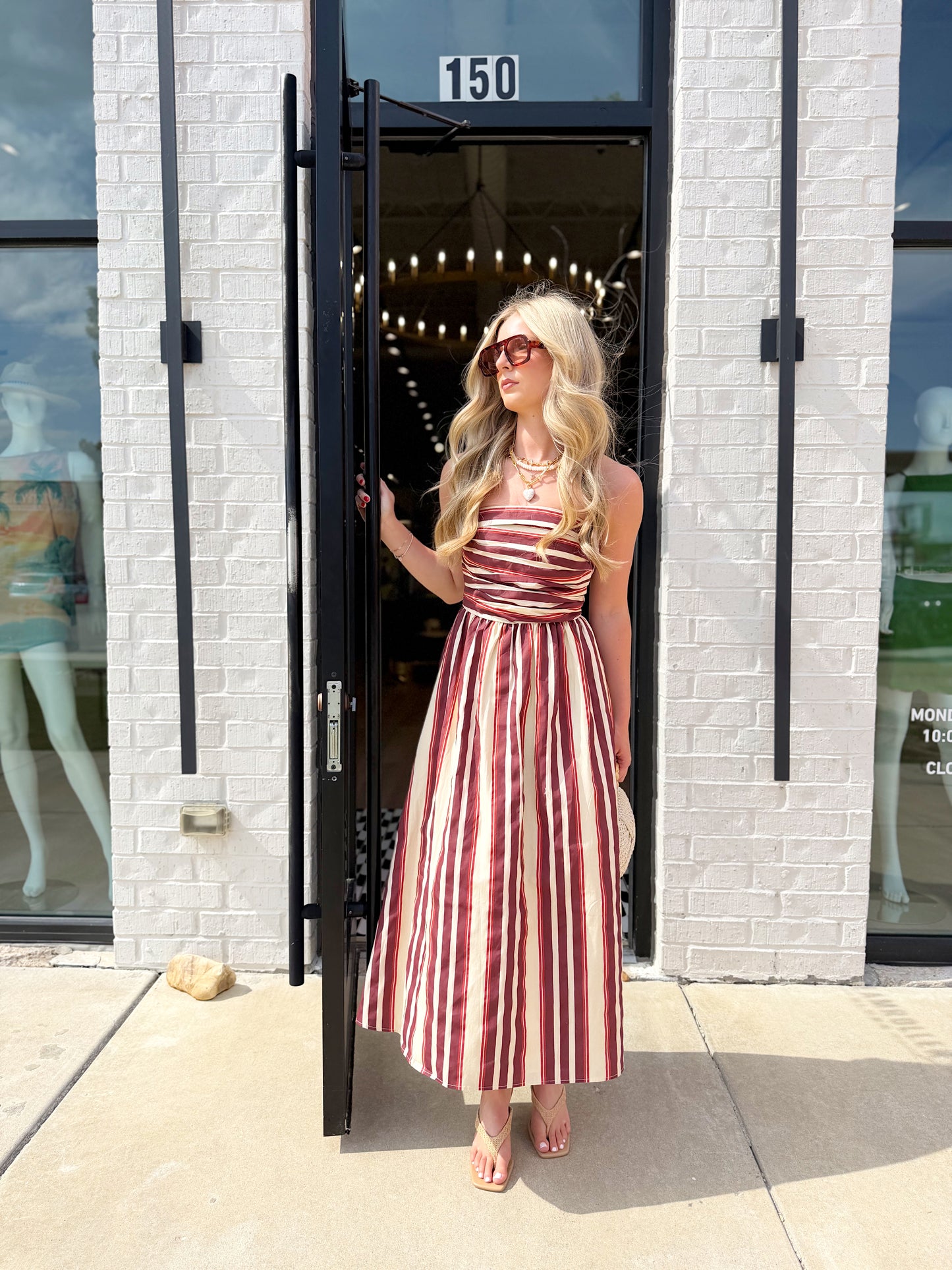 STRIPED DRESS