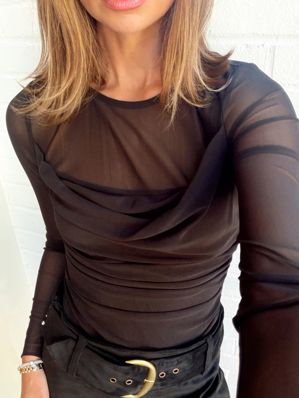 LILLIE-MARIE KNIT TOP
