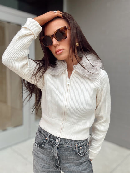 LYSIA SWEATER JACKET