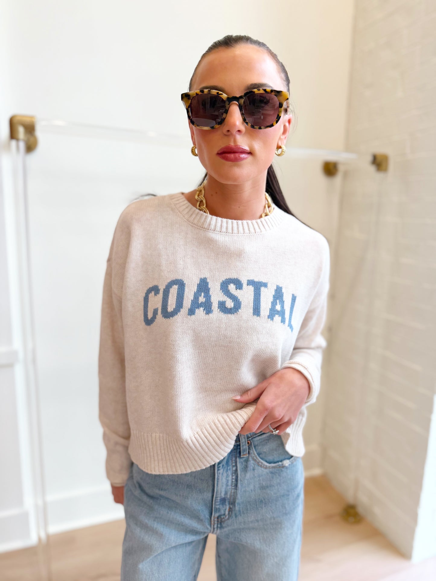 SIENNA COASTAL SWEATER