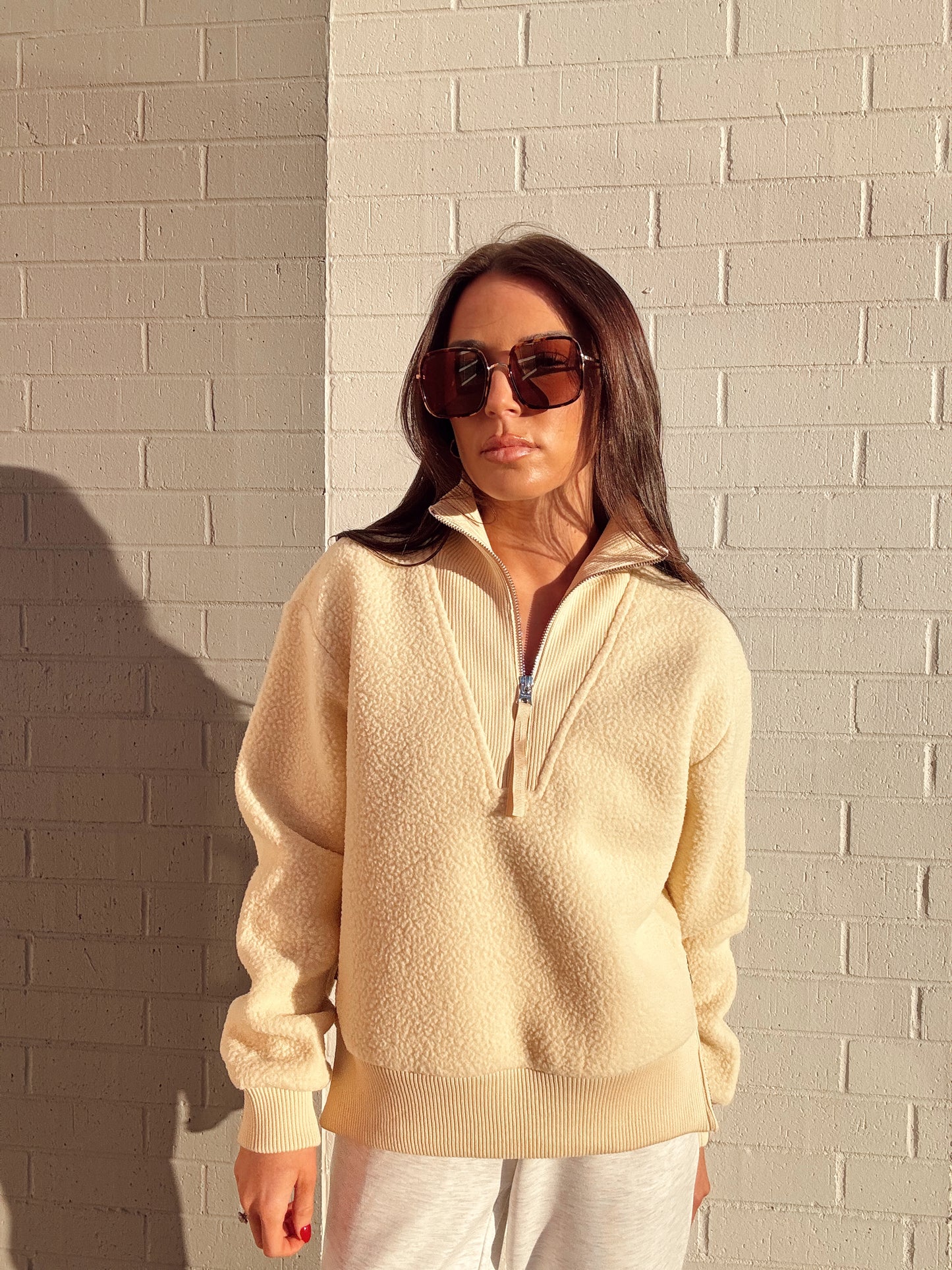 JAYLIN HALF ZIP FLEECE