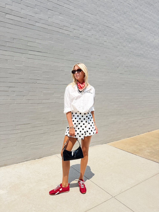 POLKA DOT SKORT