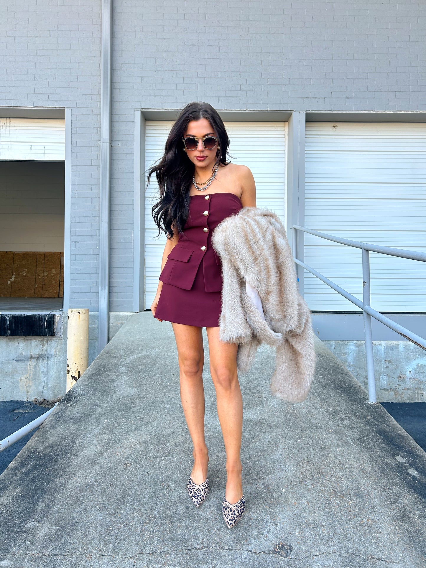 YADIRA SKORT ROMPER