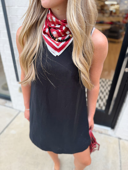 COOPER LINEN SLEEVELESS MINI DRESS