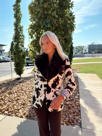 VISON FUR COLLAR
