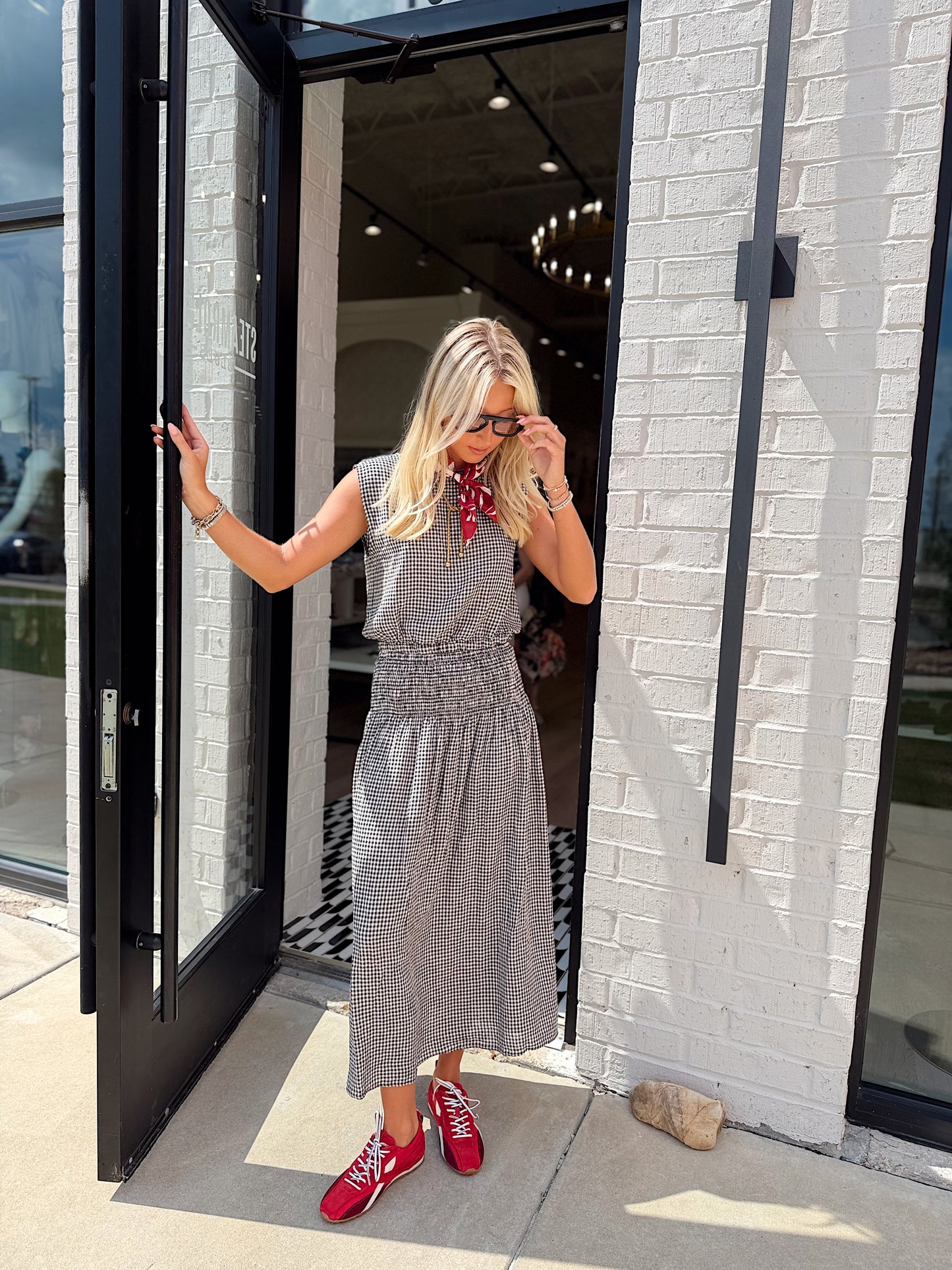 BROOKE GINGHAM SKIRT