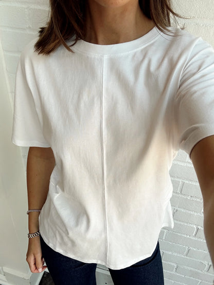 SHIRRED WAIST DOLMAN