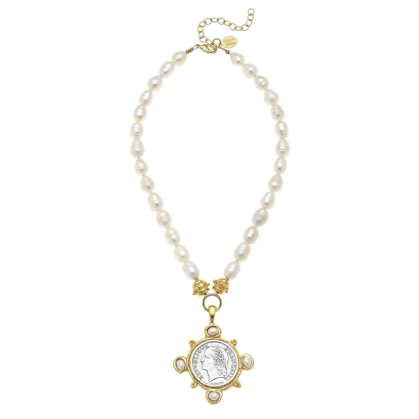 FRENCH FRANC MARIE NECKLACE