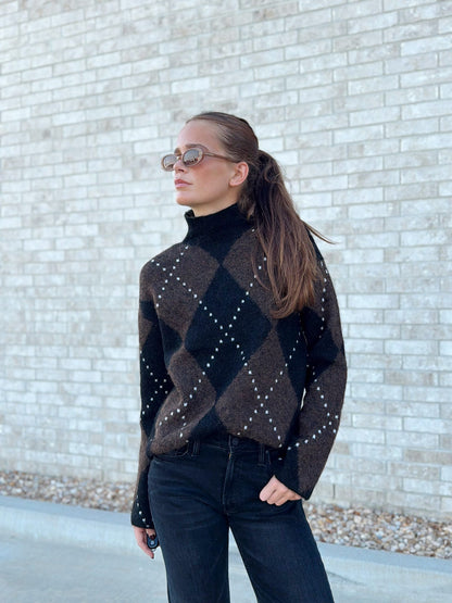 AMORA LS MOCK PULLOVER
